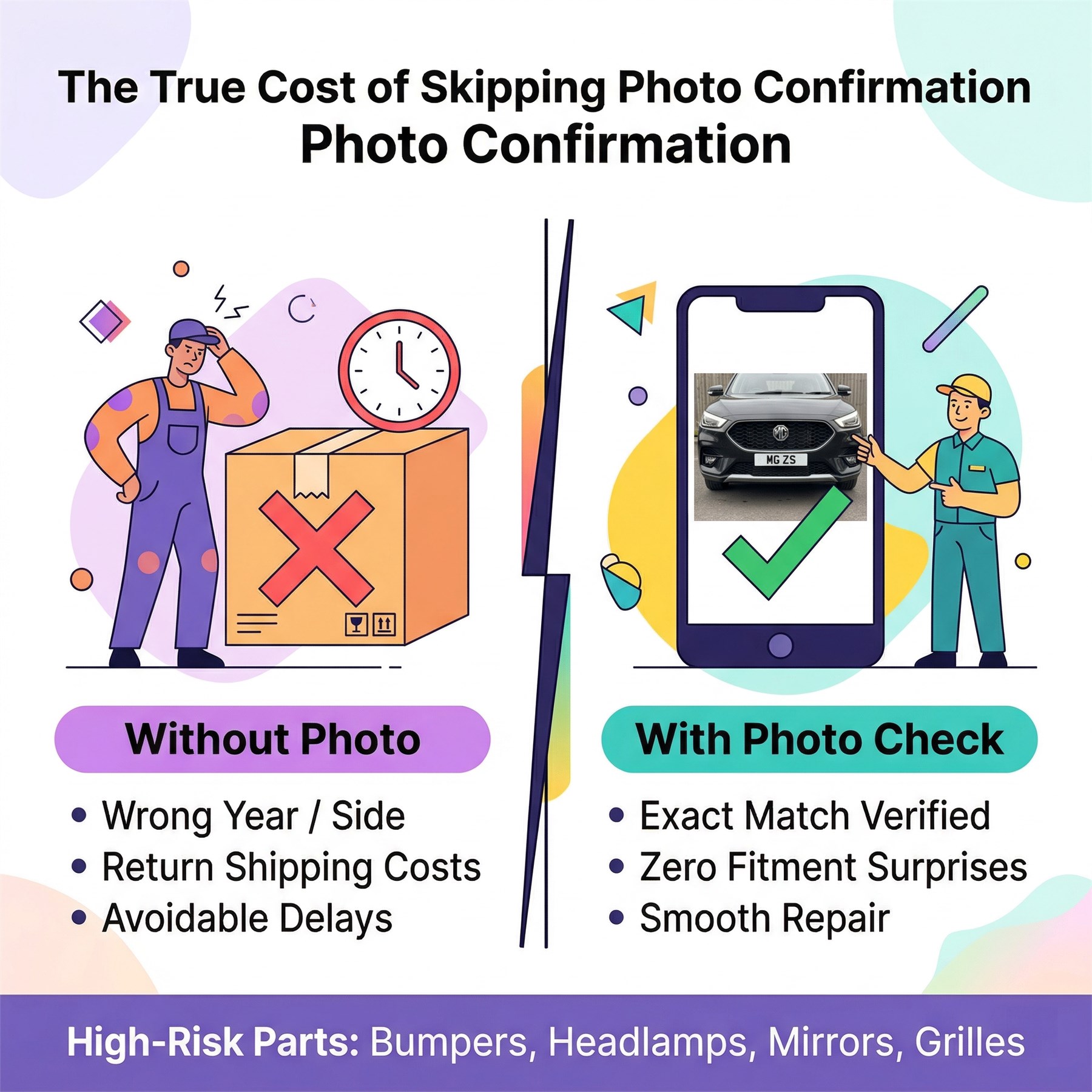 Why photo confirmation matters