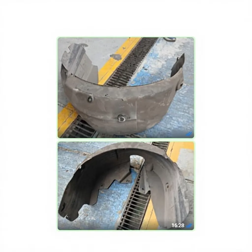 Acil TY011   86821-2M500 86822-2M500  Inner Fender Liner Fits for  GENESIS COUPE/ROHENS-COUPE 08-