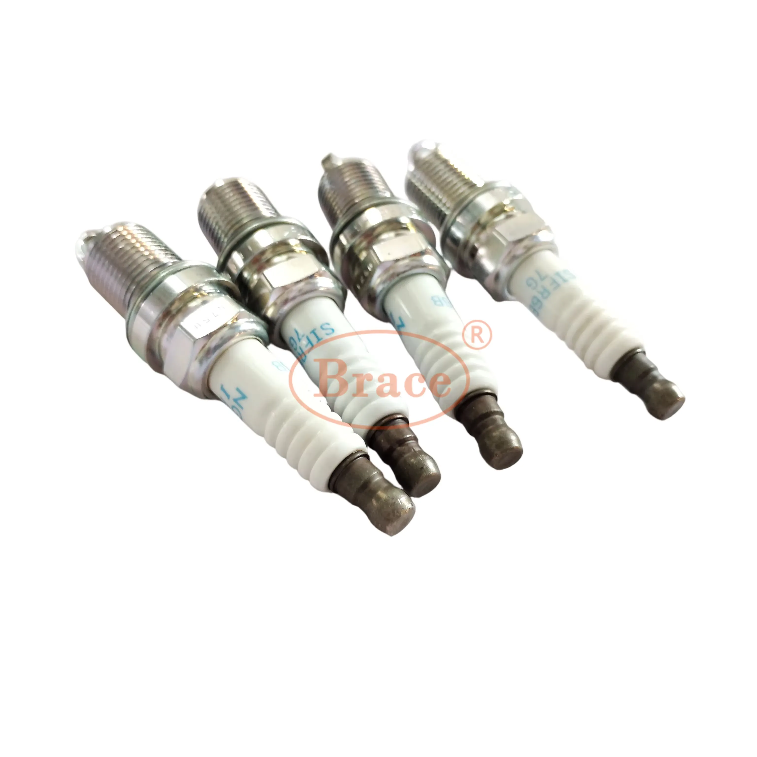Auto Parts 4pcs/1Set Spark Plug Iridium for Great Wall HAVAL H6 OEM 3707100AEC01 product photo