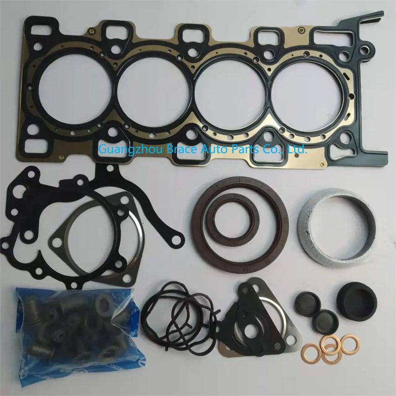 Auto Parts Cylinder Head Gasket Kit Engine Gasket Kit Set Engine Overhaul Gasket for Baic Wevan M50F 1.3 4G13T Geely Emgrand — photo 3
