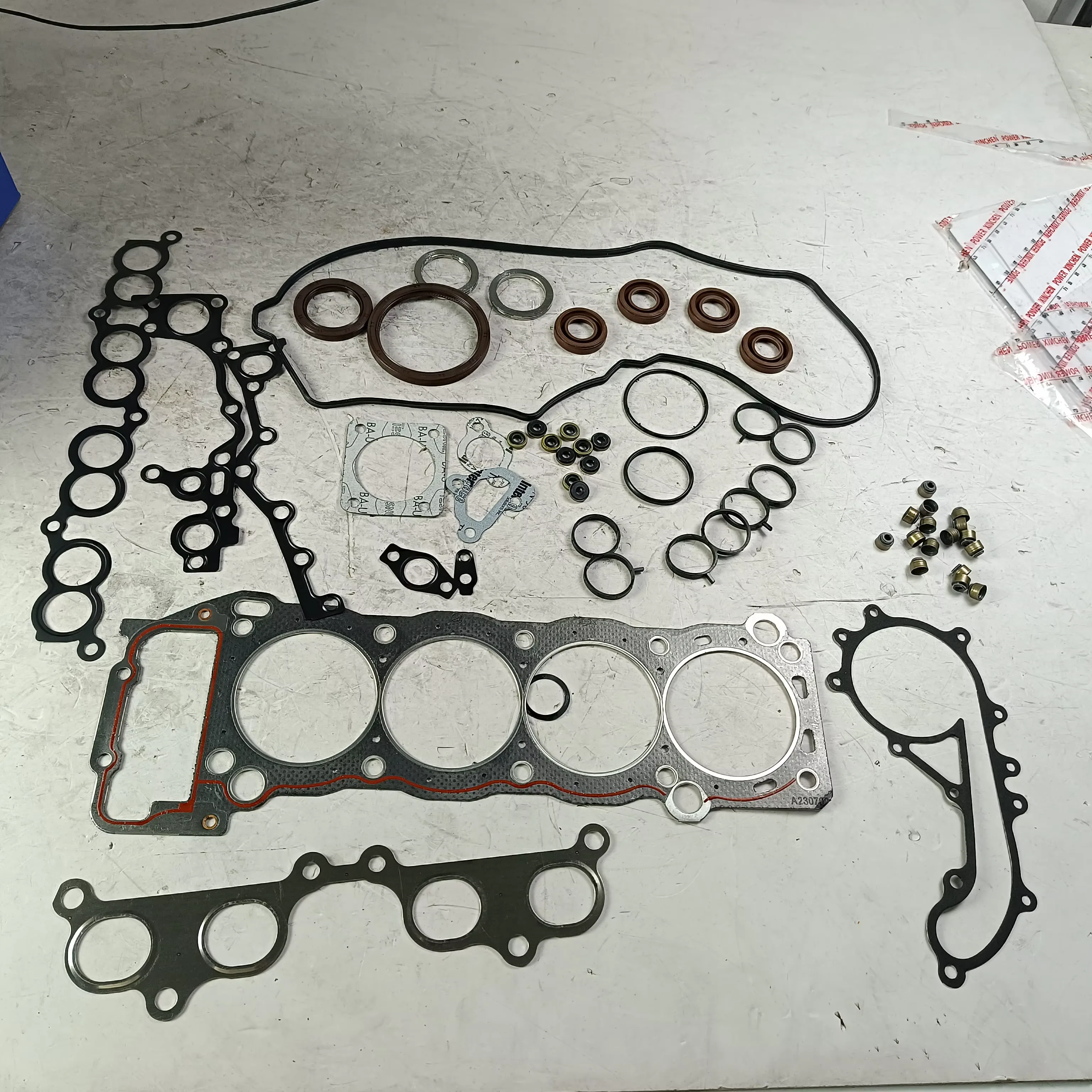 Brace Engine Repair Gaskets Kit Overhaul Full Gasket Kit Set for ZNA RICH ZG24 product photo