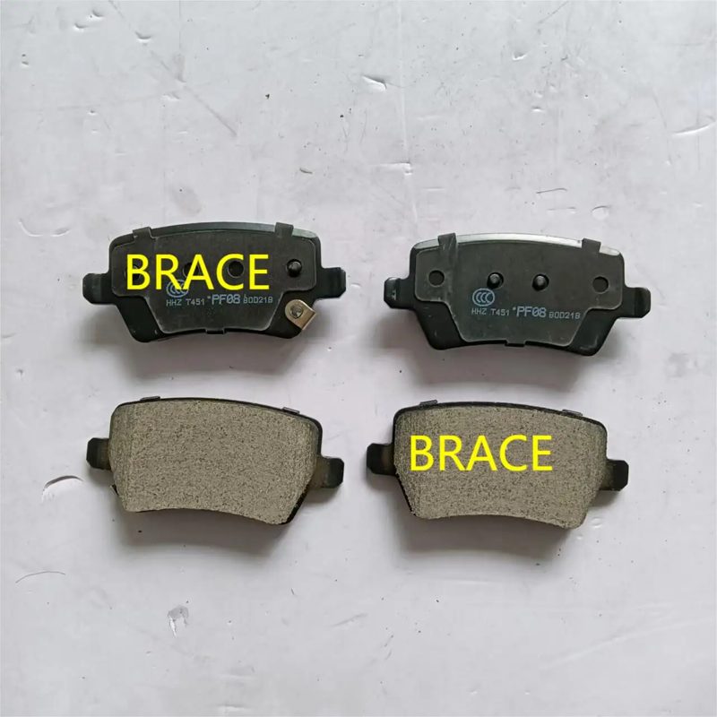Ceramic Rear Brake Pad for MG5 OEM 10400936 — photo 3