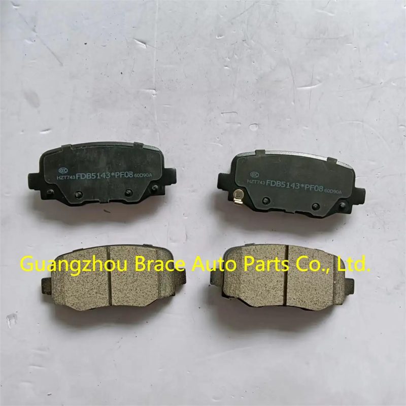 Ceramic Rear Brake Pads for MG RX8 Roewe RX8 OEM 10449128-A — photo 3