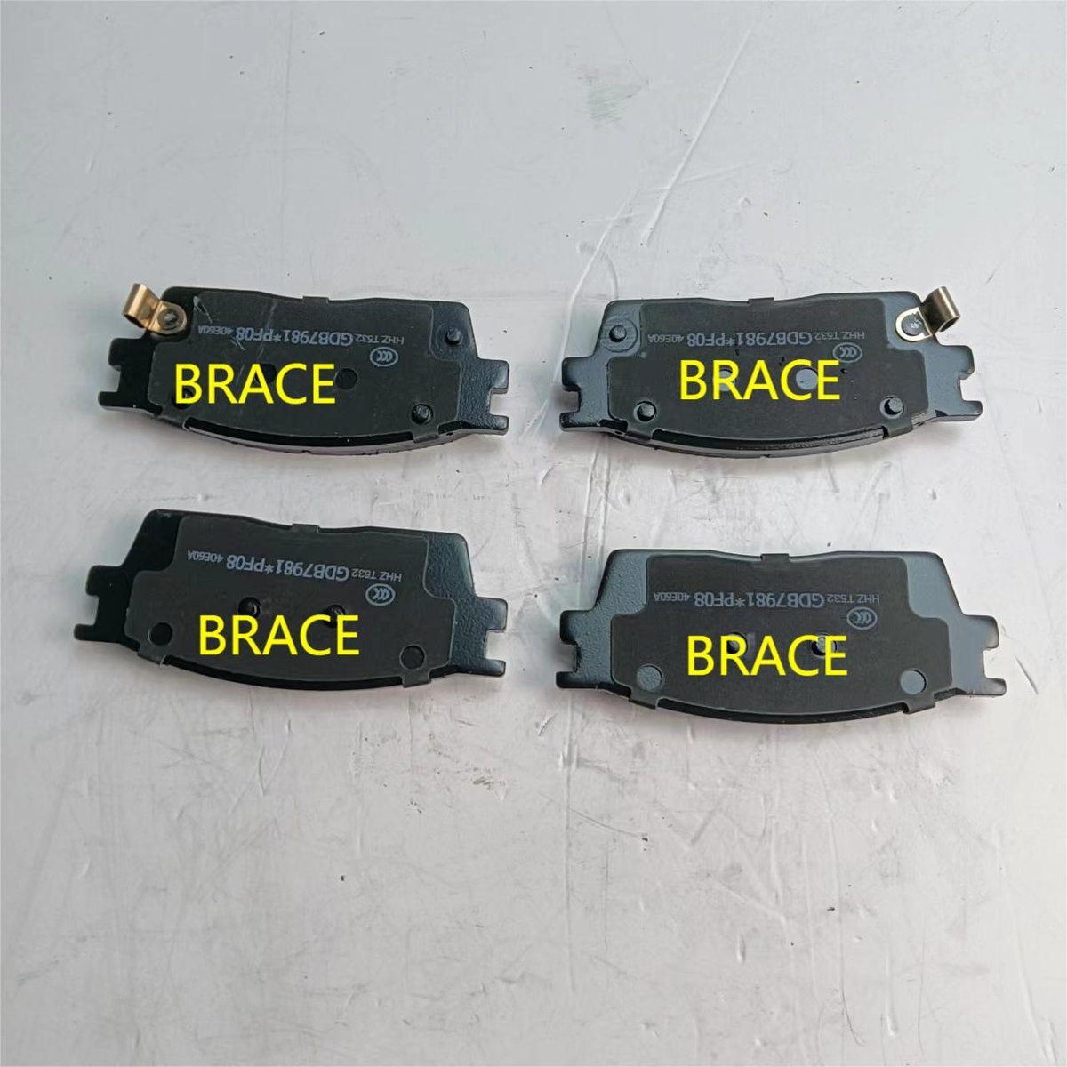 Full Ceramic Front Brake Pad for Trumpchi GS3 OEM 8835012ADU0000 product photo