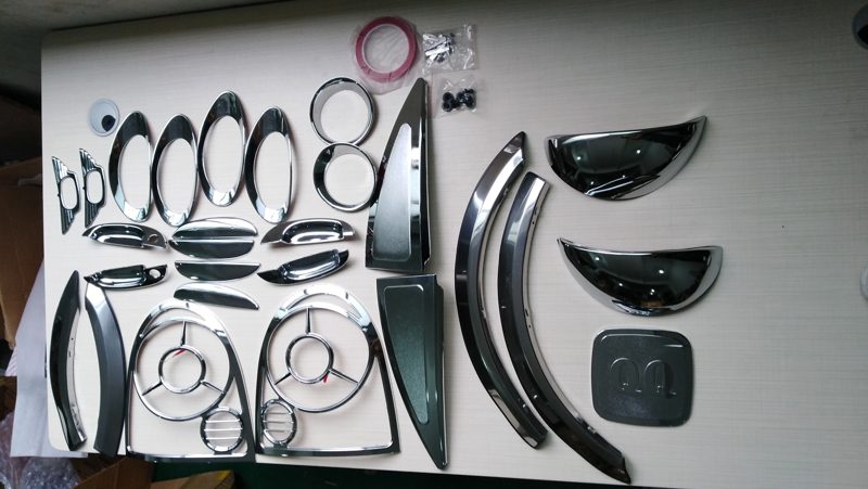 Hotsale Chrome Kit Set for Chery QQ IQ QQ3 — photo 2