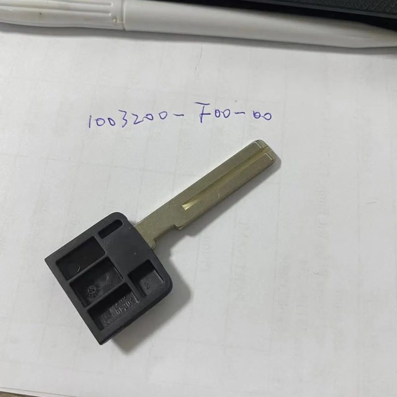 Original Emergency Mechanical Key for Trumpchi GA8 320T 2.0T 2017 OEM 8245009BAL0001RD — photo 2
