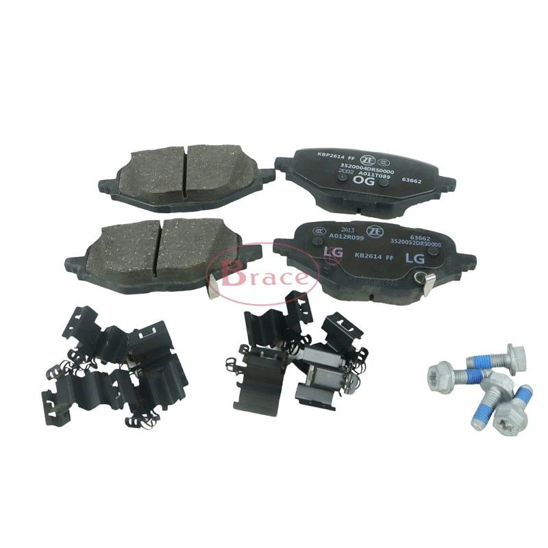 Original Rear Brake Pads Set for GAC GS7 GS8 GM8 22 Year Trumpchi GS8 GM8 3520001CADS010 — photo 3