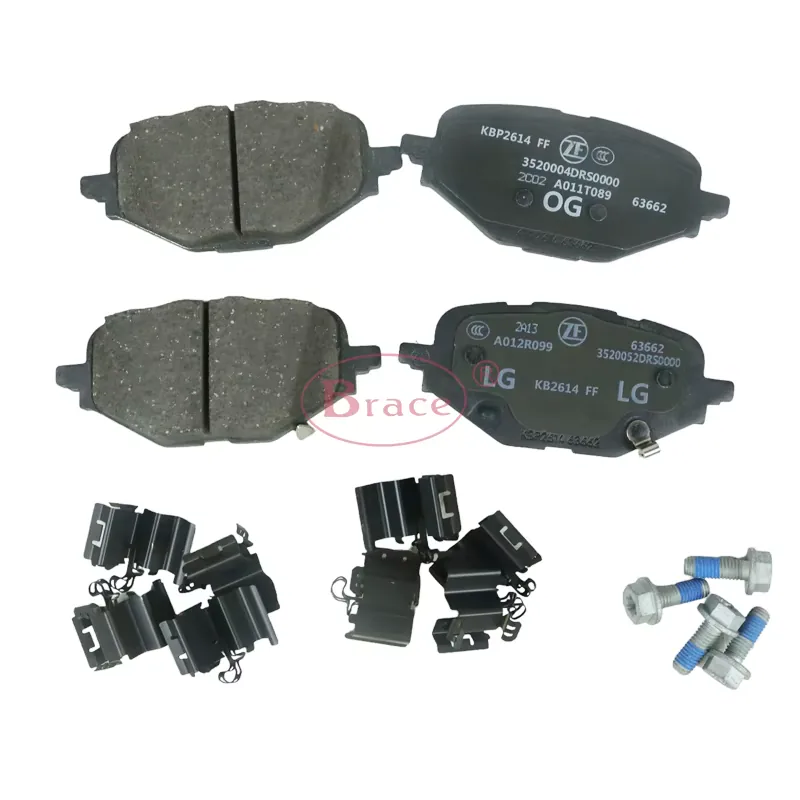 Original Rear Brake Pads Set for GAC GS7 GS8 GM8 22 Year Trumpchi GS8 GM8 3520001CADS010 product photo