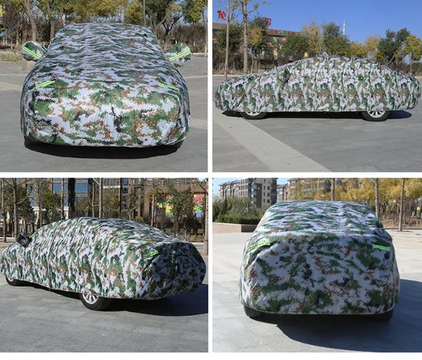 Silver Camouflage Car Cover for Shineray X30 X30L X30LS — photo 2